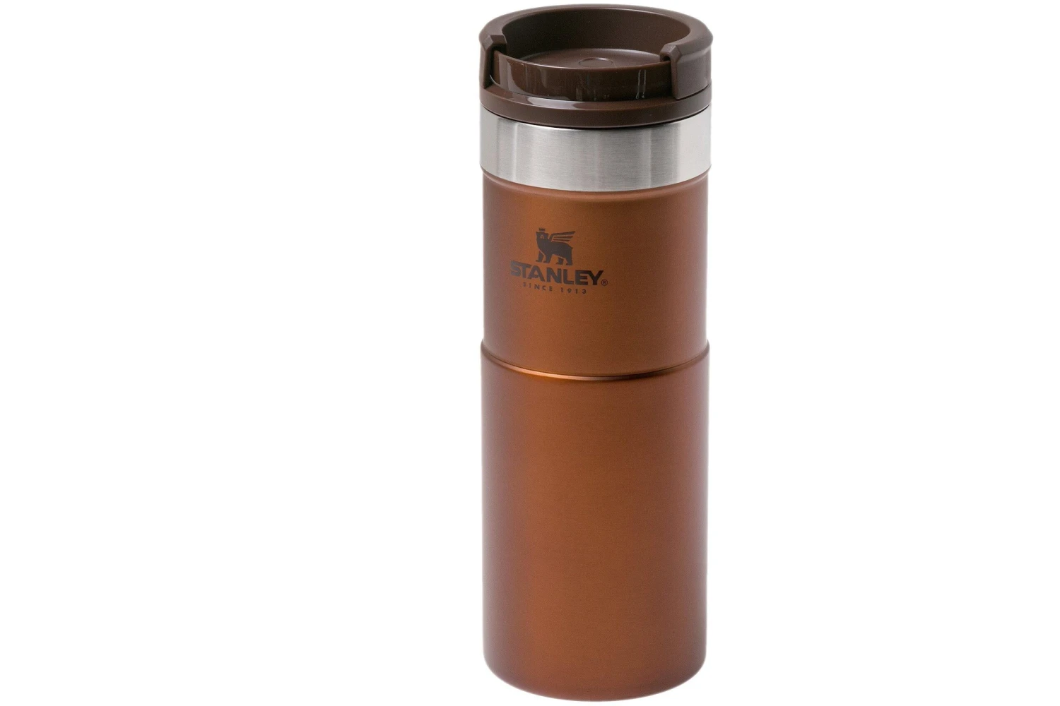 Stanley The NeverLeak Travel Mug 470 Ml, Maple, Thermos Bottle 1 Stanley The NeverLeak Travel Mug 470 Ml, Maple, Thermos Bottle
