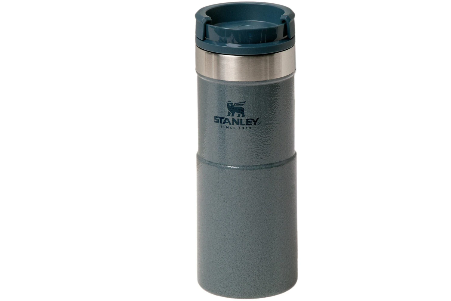 Stanley The NeverLeak Travel Mug, 350 Ml, Turquoise, Thermos Flask 1 Stanley The NeverLeak Travel Mug, 350 Ml, Turquoise, Thermos Flask