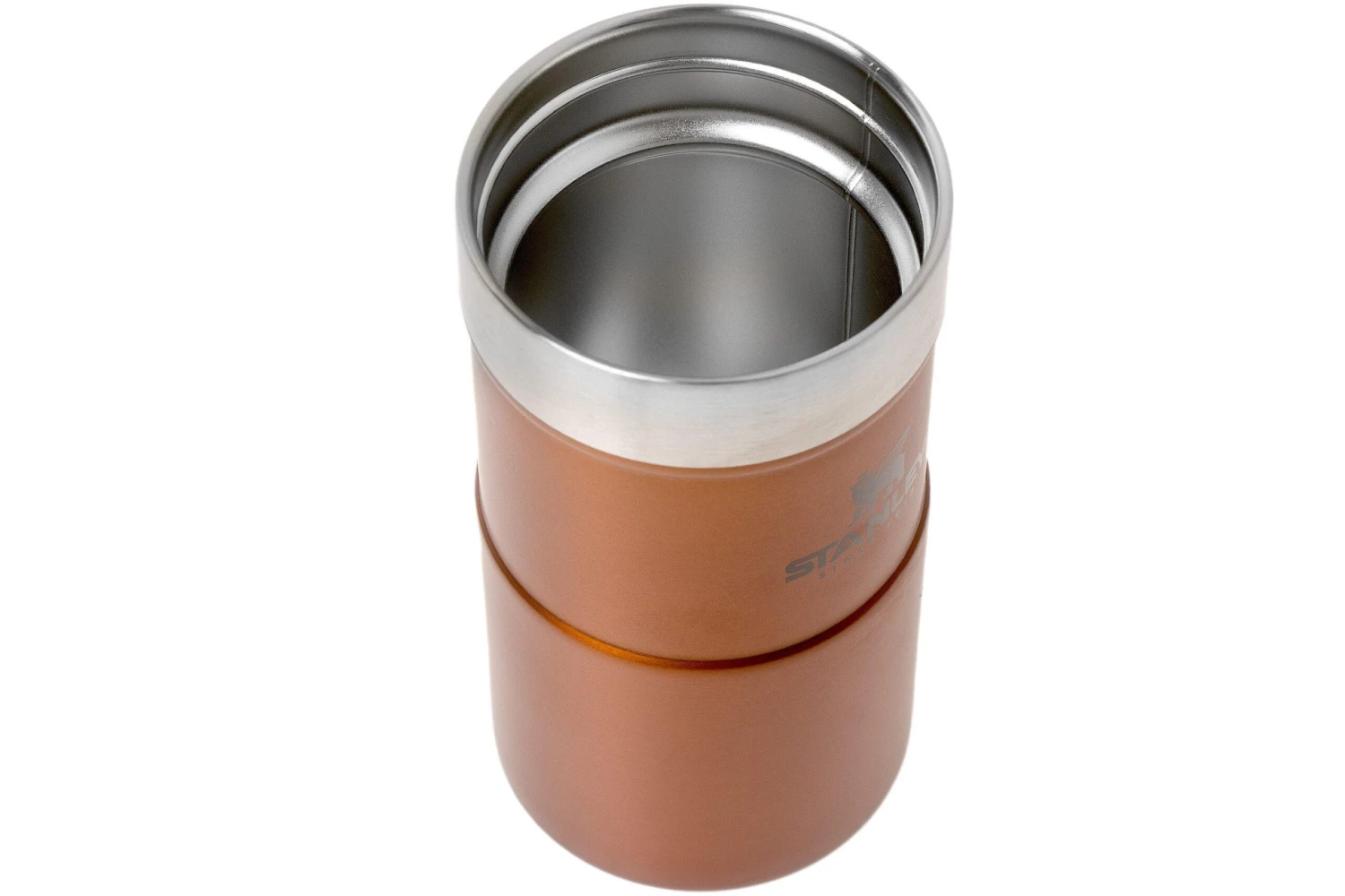 Stanley The NeverLeak Travel Mug 250 Ml, Bronze, Thermos Flask 2 Stanley The NeverLeak Travel Mug 250 Ml, Bronze, Thermos Flask - Billede 2