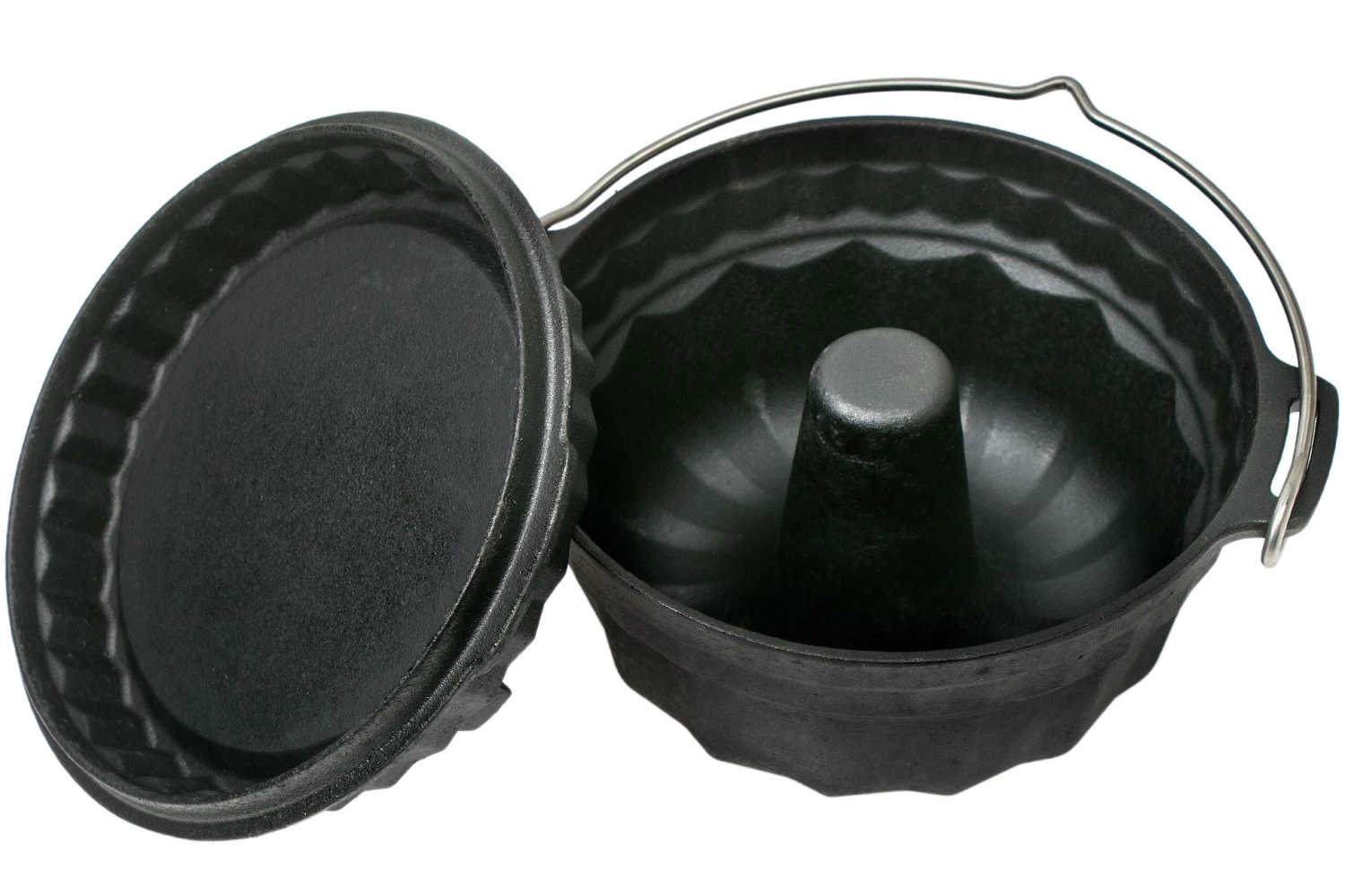 Petromax Ring Cake Pan With Lid GF1 2 Petromax Ring Cake Pan With Lid GF1 - Billede 2