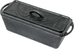 Petromax K4 Bread Tin With Lid, Cast Iron