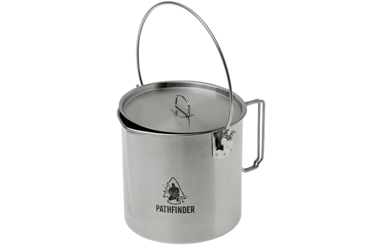 Pathfinder Stainless Bush Pot, 1.75 Litres 1 Pathfinder Stainless Bush Pot, 1.75 Litres