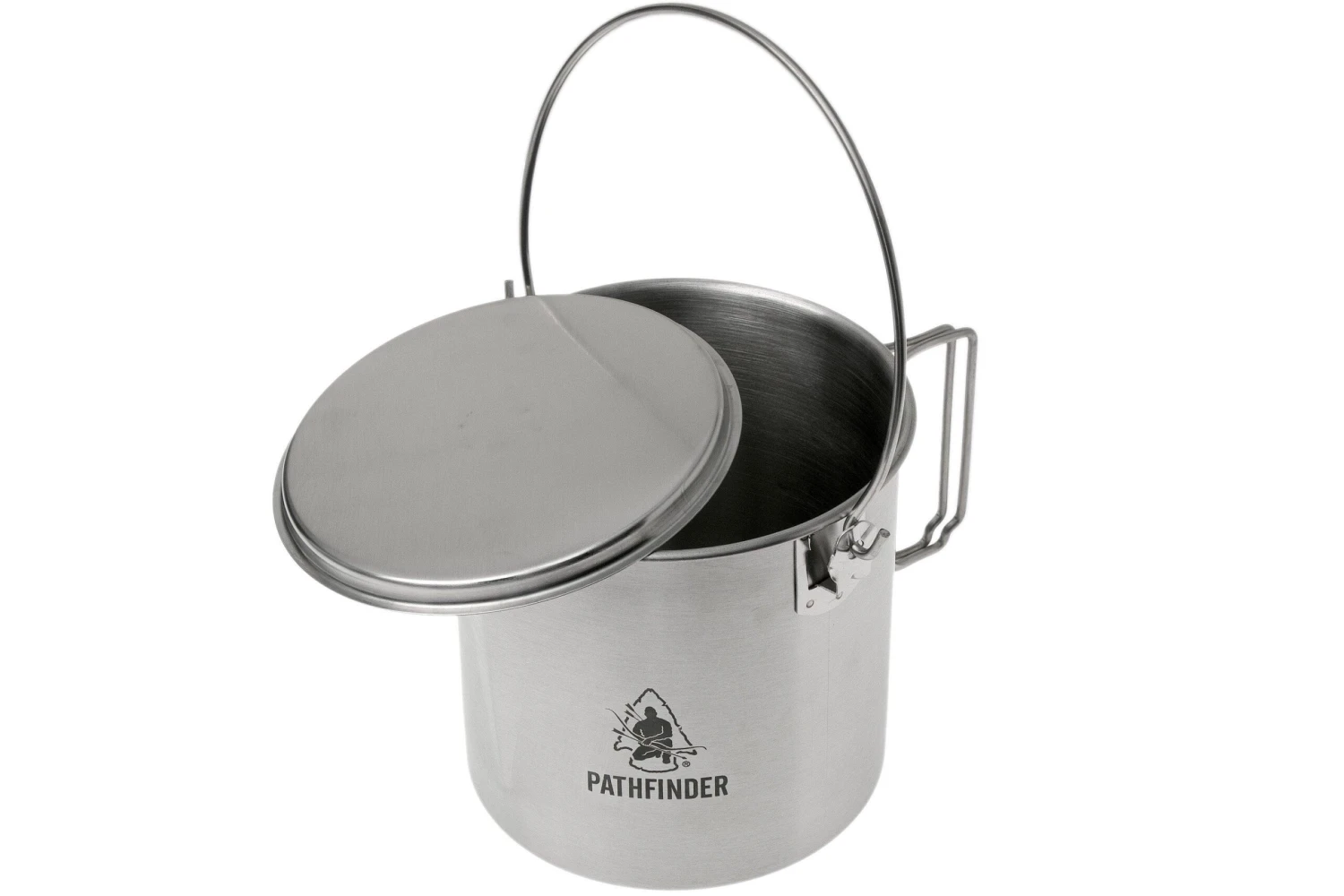 Pathfinder Stainless Bush Pot, 1.75 Litres 2 Pathfinder Stainless Bush Pot, 1.75 Litres - Billede 2