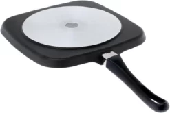 SCANPAN Classic Ceramic Grill Pan, 28cm -Friluftslageret Butik PS42301200 04 scanpan classic ps42301200 04
