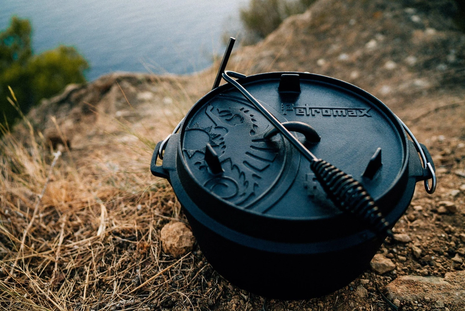 Petromax Dutch Oven FT9 Flat Base, FT9-T 4 Petromax Dutch Oven FT9 Flat Base, FT9-T - Billede 4