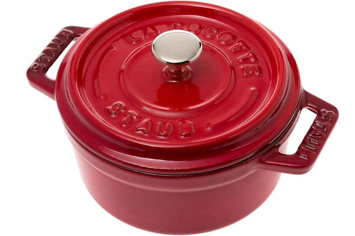Staub Mini Casserole-cocotte 10cm, 0,25 L Red 1 Staub Mini Casserole-cocotte 10cm, 0,25 L Red