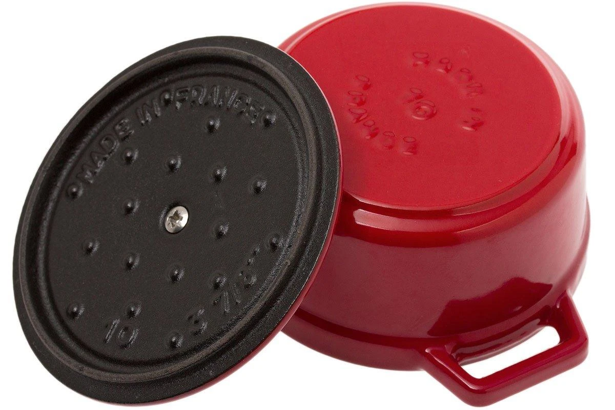 Staub Mini Casserole-cocotte 10cm, 0,25 L Red 3 Staub Mini Casserole-cocotte 10cm, 0,25 L Red - Billede 3