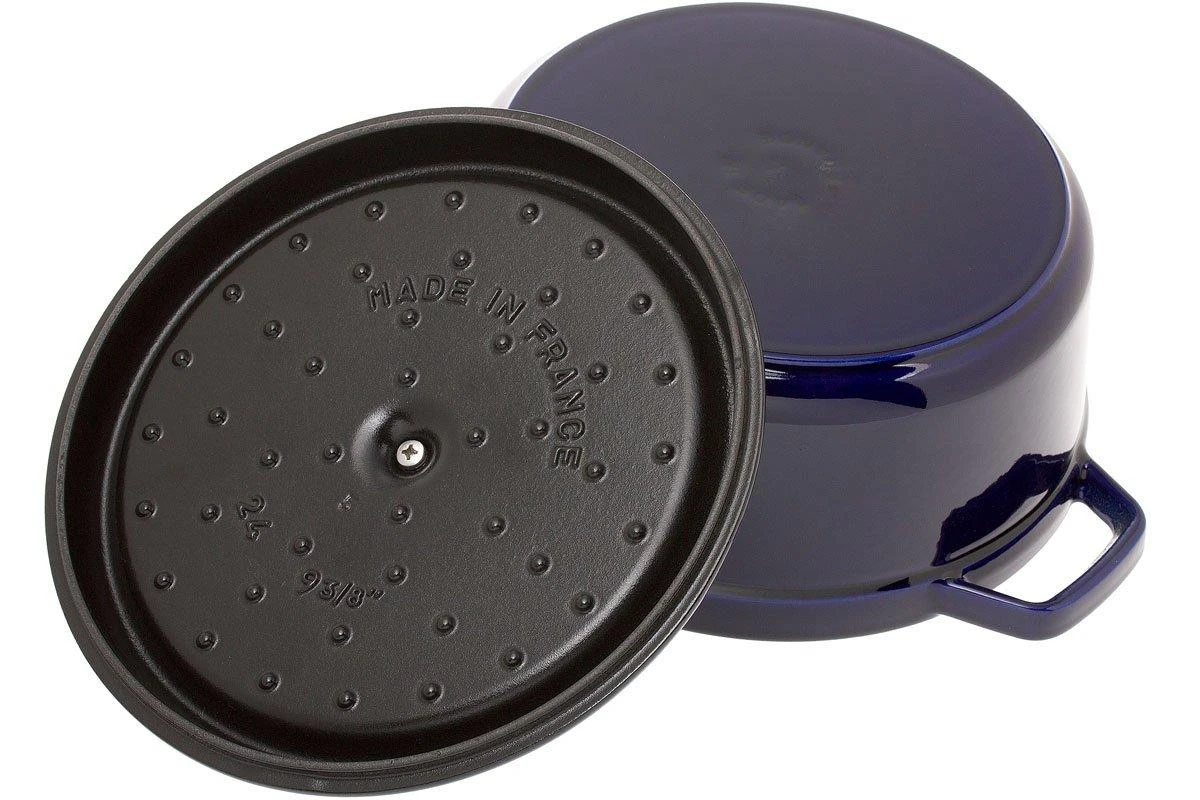 Staub Casserole-cocotte 24 Cm, 3,8 L Blue 3 Staub Casserole-cocotte 24 Cm, 3,8 L Blue - Billede 3