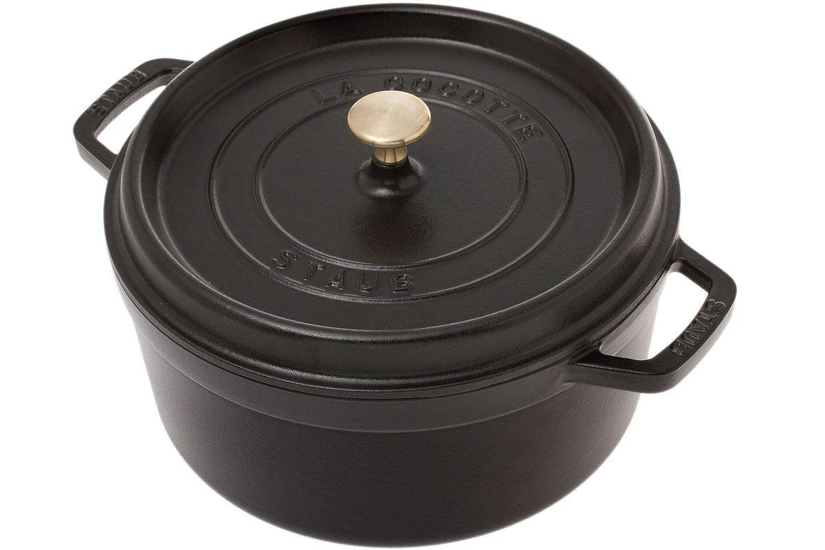 Staub Casserole-cocotte 26 Cm, 5,2 L Black 1 Staub Casserole-cocotte 26 Cm, 5,2 L Black