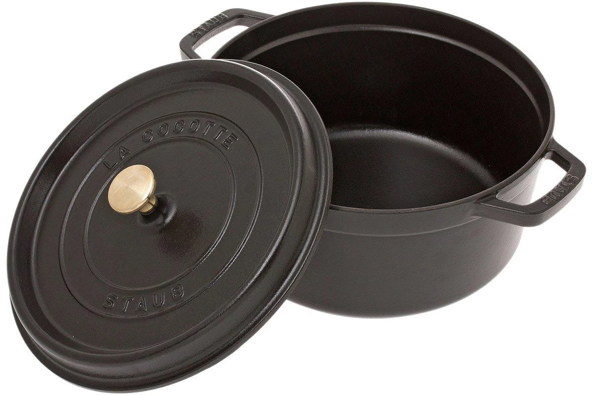 Staub Casserole-cocotte 26 Cm, 5,2 L Black 2 Staub Casserole-cocotte 26 Cm, 5,2 L Black - Billede 2