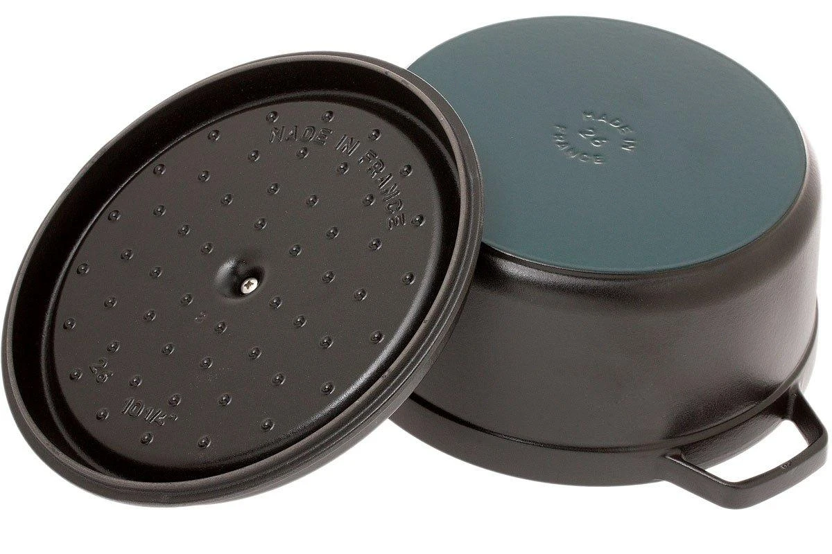 Staub Casserole-cocotte 26 Cm, 5,2 L Black 3 Staub Casserole-cocotte 26 Cm, 5,2 L Black - Billede 3