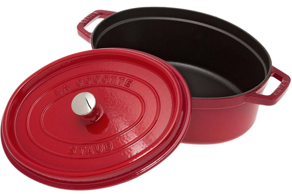 Staub Casserole-cocotte 29cm, 4,2 L Red 2 Staub Casserole-cocotte 29cm, 4,2 L Red - Billede 2