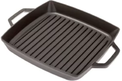Staub Grill Pan/skillet 28 Cm Square, Black