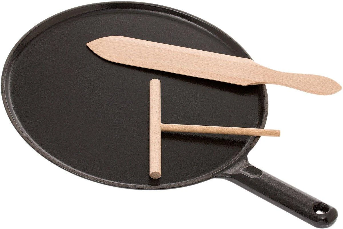 Staub Pancake/crepe Pan 30 Cm, Black 1 Staub Pancake/crepe Pan 30 Cm, Black