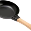 Staub Frying Pan With Wooden Handle 20 Cm, Black