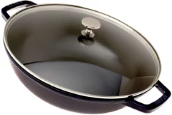 Staub Wok Pan, 30 Cm, 4,4 L Blue