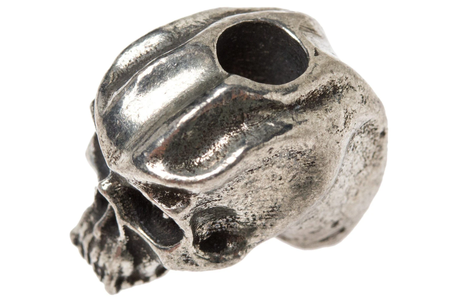 Schmuckatelli Cyber Skull Bead Pewter 2 Schmuckatelli Cyber Skull Bead Pewter - Billede 2