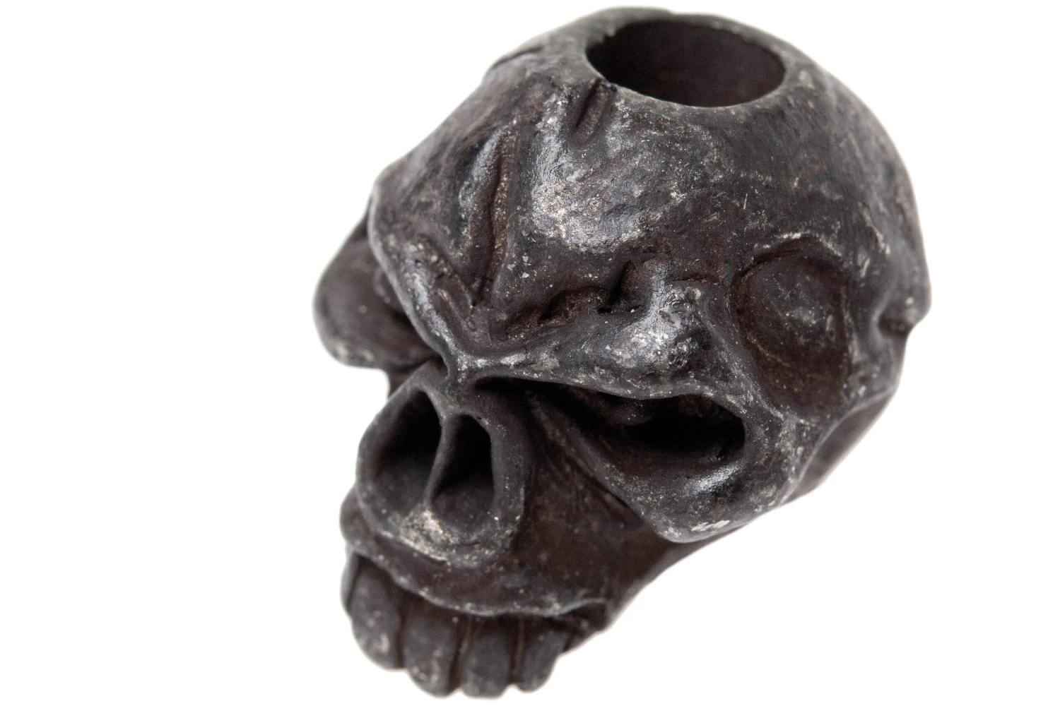 Schmuckatelli Emerson Skull Bead Black Oxidized 1 Schmuckatelli Emerson Skull Bead Black Oxidized