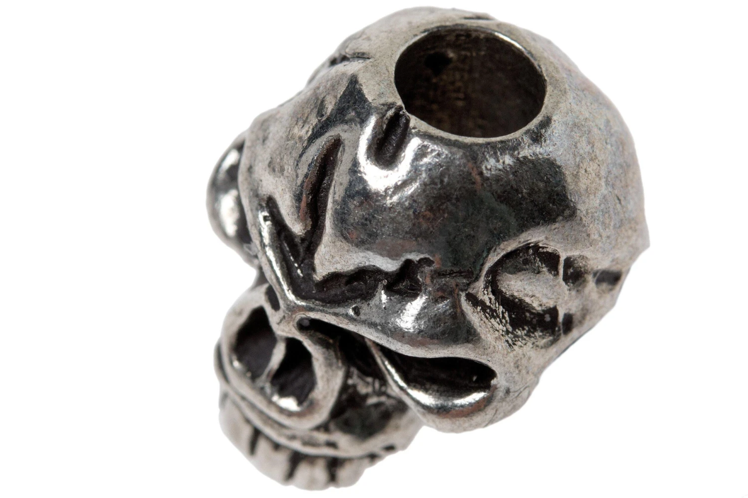 Schmuckatelli Emerson Skull Bead Pewter 2 Schmuckatelli Emerson Skull Bead Pewter - Billede 2