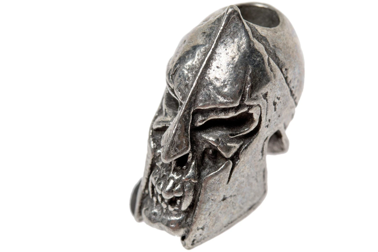 Schmuckatelli Spartan Skull Bead Pewter 1 Schmuckatelli Spartan Skull Bead Pewter