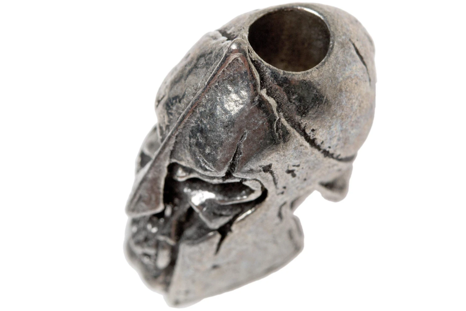 Schmuckatelli Spartan Skull Bead Pewter 2 Schmuckatelli Spartan Skull Bead Pewter - Billede 2