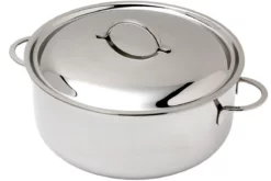 Spring Cristal Casserole With Lid 24 Cm, 4,7L