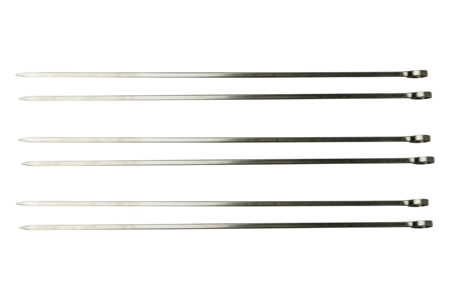 Tramontina Churrasco 26499-003, Six Stainless Steel BBQ Skewers, 30 Cm 1 Tramontina Churrasco 26499-003, Six Stainless Steel BBQ Skewers, 30 Cm