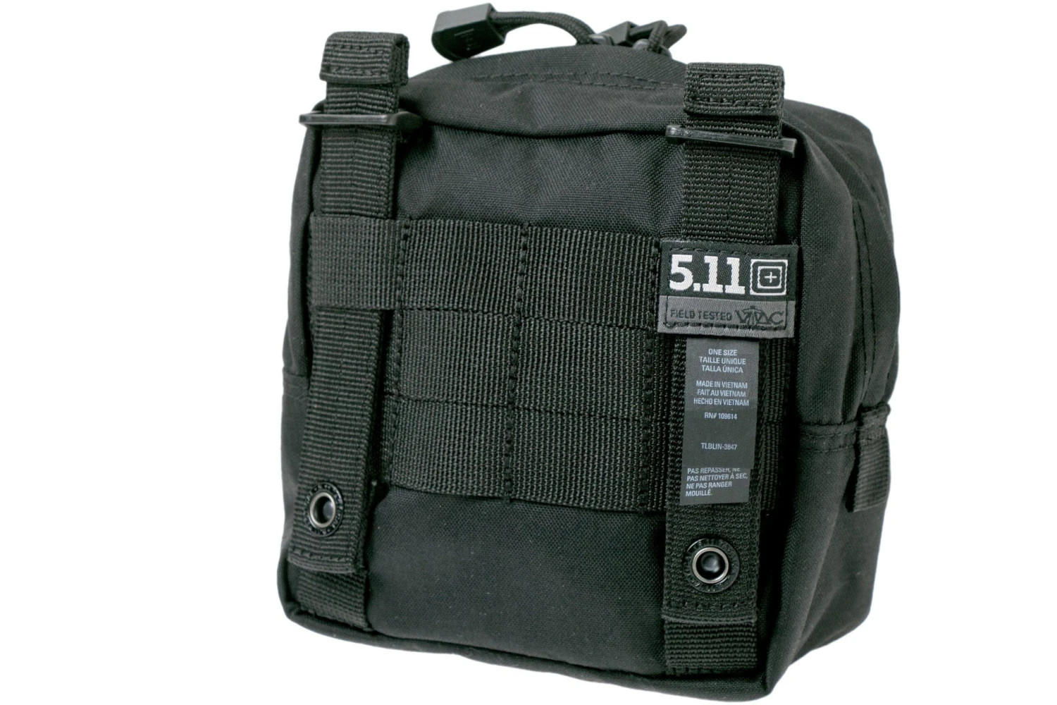 5.11 6x6 Pouch, Black 2 5.11 6x6 Pouch, Black - Billede 2