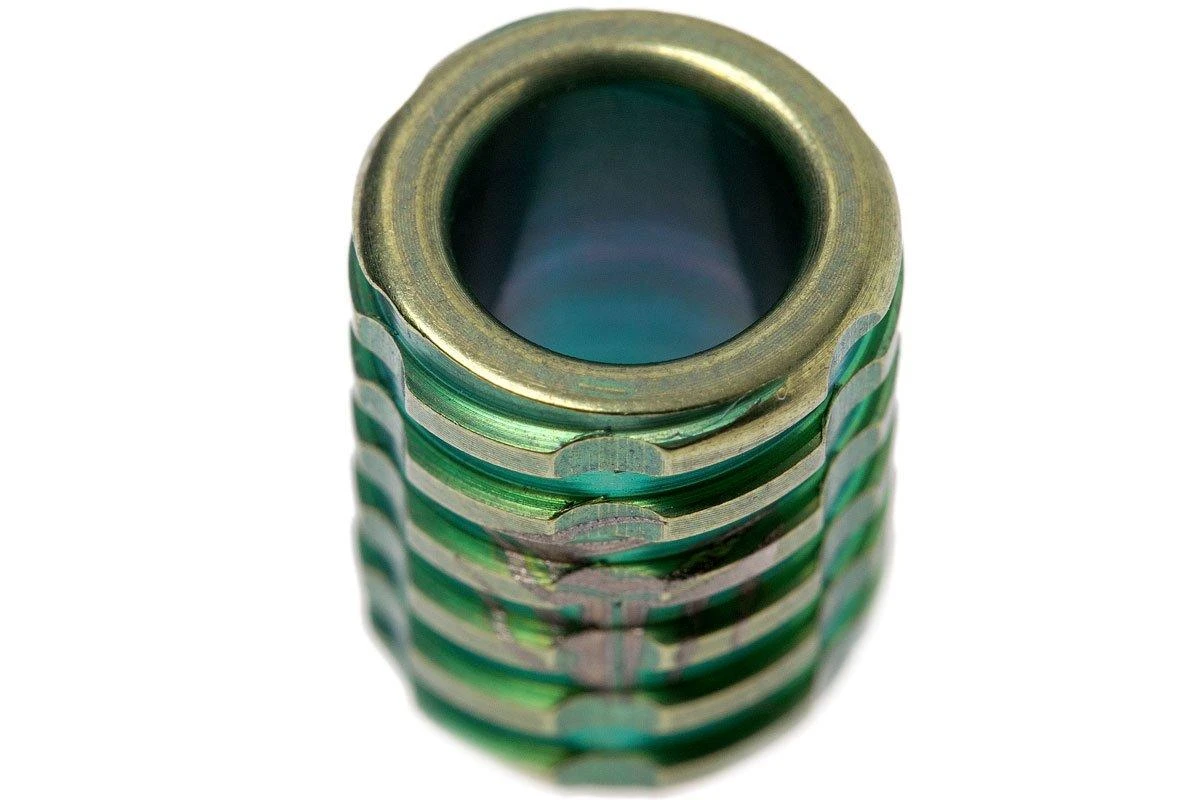 WE Knife Titanium Paracord Bead A-02A, Green 2 WE Knife Titanium Paracord Bead A-02A, Green - Billede 2