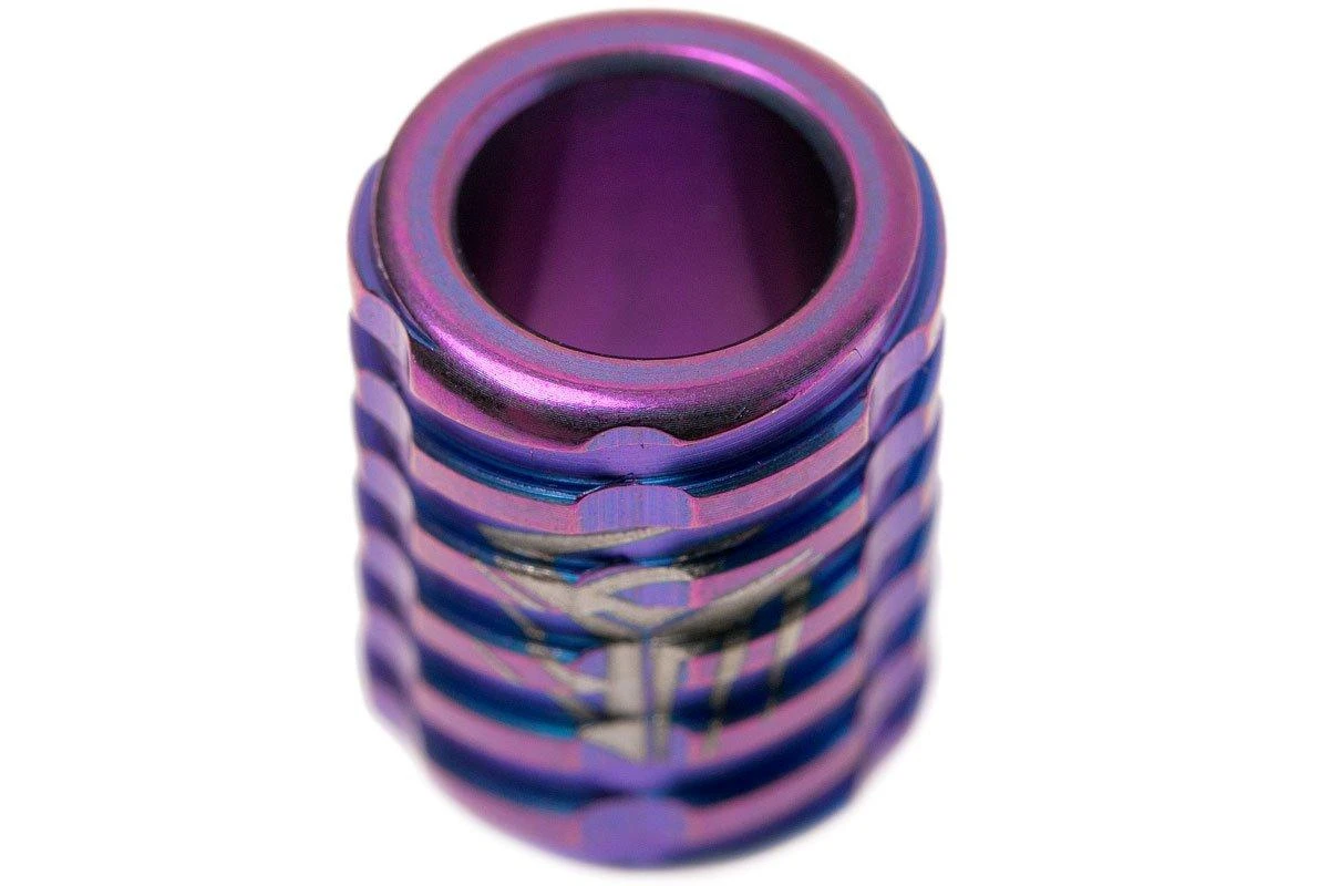 WE Knife Titanium Paracord Bead A-02B, Purple 2 WE Knife Titanium Paracord Bead A-02B, Purple - Billede 2