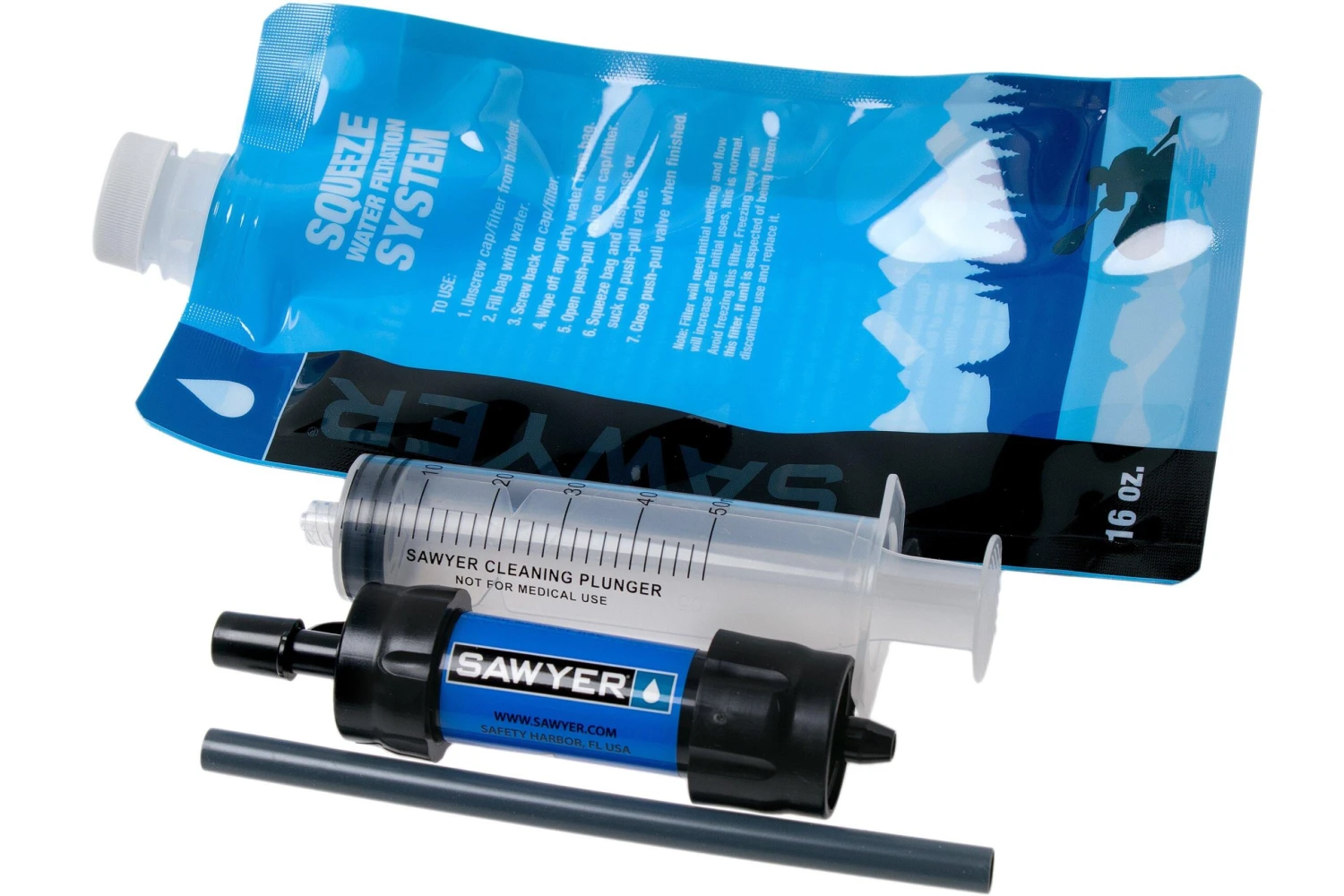 Sawyer Mini SP128, Blue, Water Filter 1 Sawyer Mini SP128, Blue, Water Filter