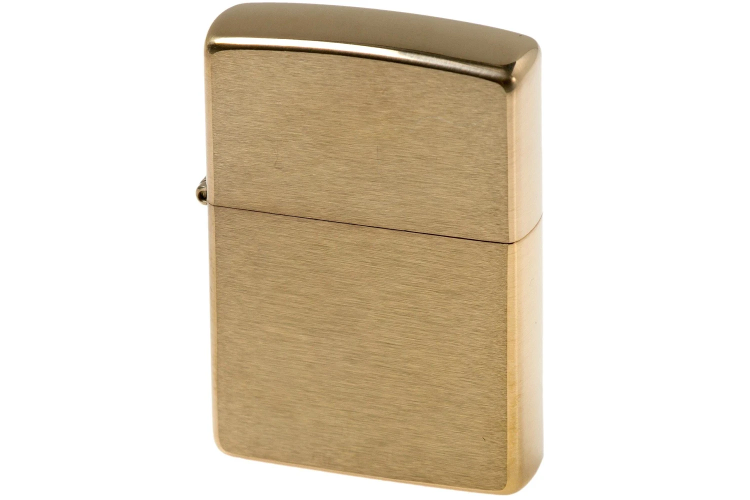 Zippo Classic 204-000243, Brushed Solid Brass, Lighter 2 Zippo Classic 204-000243, Brushed Solid Brass, Lighter - Billede 2