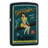 Zippo Cigar Girl Design Matte Black 218-076647, Lighter