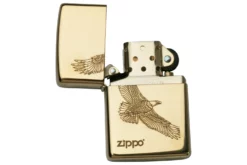 Zippo Eagle 60001332 Brass, Lighter 5 Zippo Eagle 60001332 Brass, Lighter -Friluftslageret Butik ZP254B 002364 03 zippo scaled