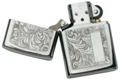 Zippo Venetian Chrome 60000813 Silver, Lighter 5 Zippo Venetian Chrome 60000813 Silver, Lighter -Friluftslageret Butik ZP352 000066 03 zippo scaled