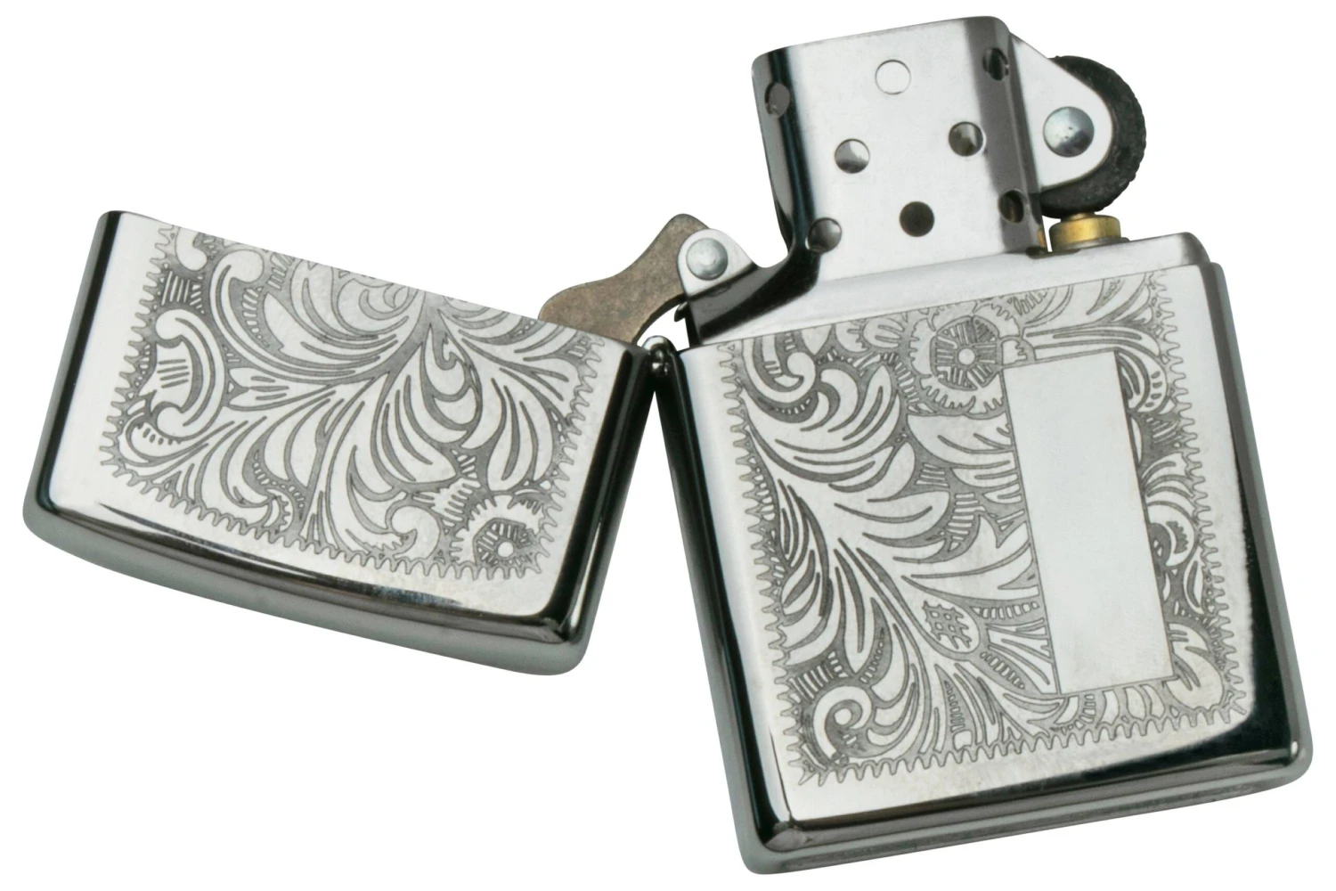 Zippo Venetian Chrome 60000813 Silver, Lighter 3 Zippo Venetian Chrome 60000813 Silver, Lighter - Billede 3