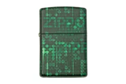 Zippo Glow-in-the-Dark 540 Colour Pattern Design, 48408-000002, Lighter
