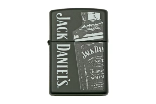 Zippo Jack Daniel's Black And White 48483-000002, Lighter -Friluftslageret Butik ZP48483 000002 01 zippo scaled
