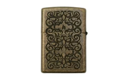 Zippo Ornament Tattoo Antique Brass 60006435, Lighter 5 Zippo Ornament Tattoo Antique Brass 60006435, Lighter -Friluftslageret Butik ZP48484 000002 03 zippo scaled