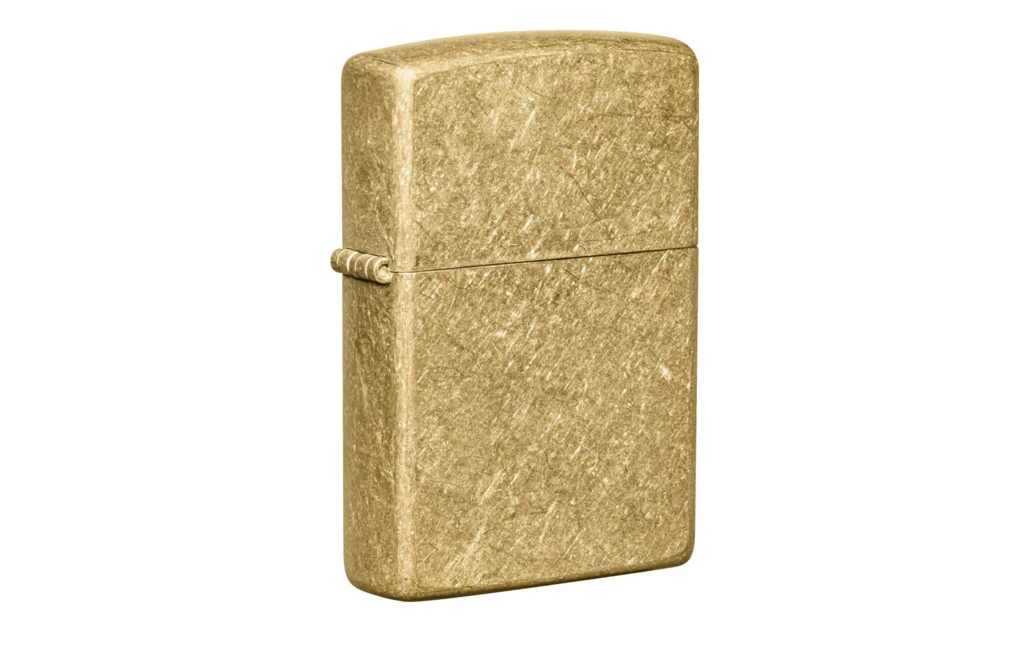 Zippo Regular Model Tumbled Brass 49477-000002, Lighter 1 Zippo Regular Model Tumbled Brass 49477-000002, Lighter