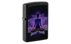 Zippo Spiritual Design 49911-000002 Matte Black, Lighter